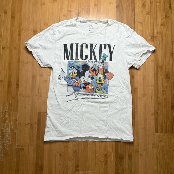 NEW DISNEY MICKEY MOUSE AND FRIENDS MENS GRAPHIC DESIGN T-SHIRT SIZE S 34 / 36 - Picture 2 of 4